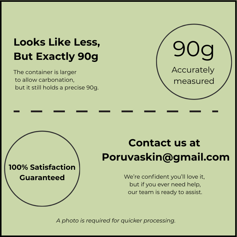 PORUVA Basil Bubble Mask