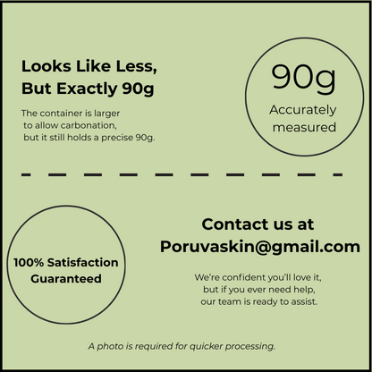 PORUVA Basil Bubble Mask